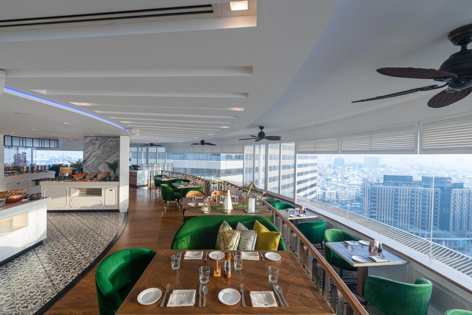 Hotel Hyatt Regency Dubai - Corniche Esterno foto The restaurant